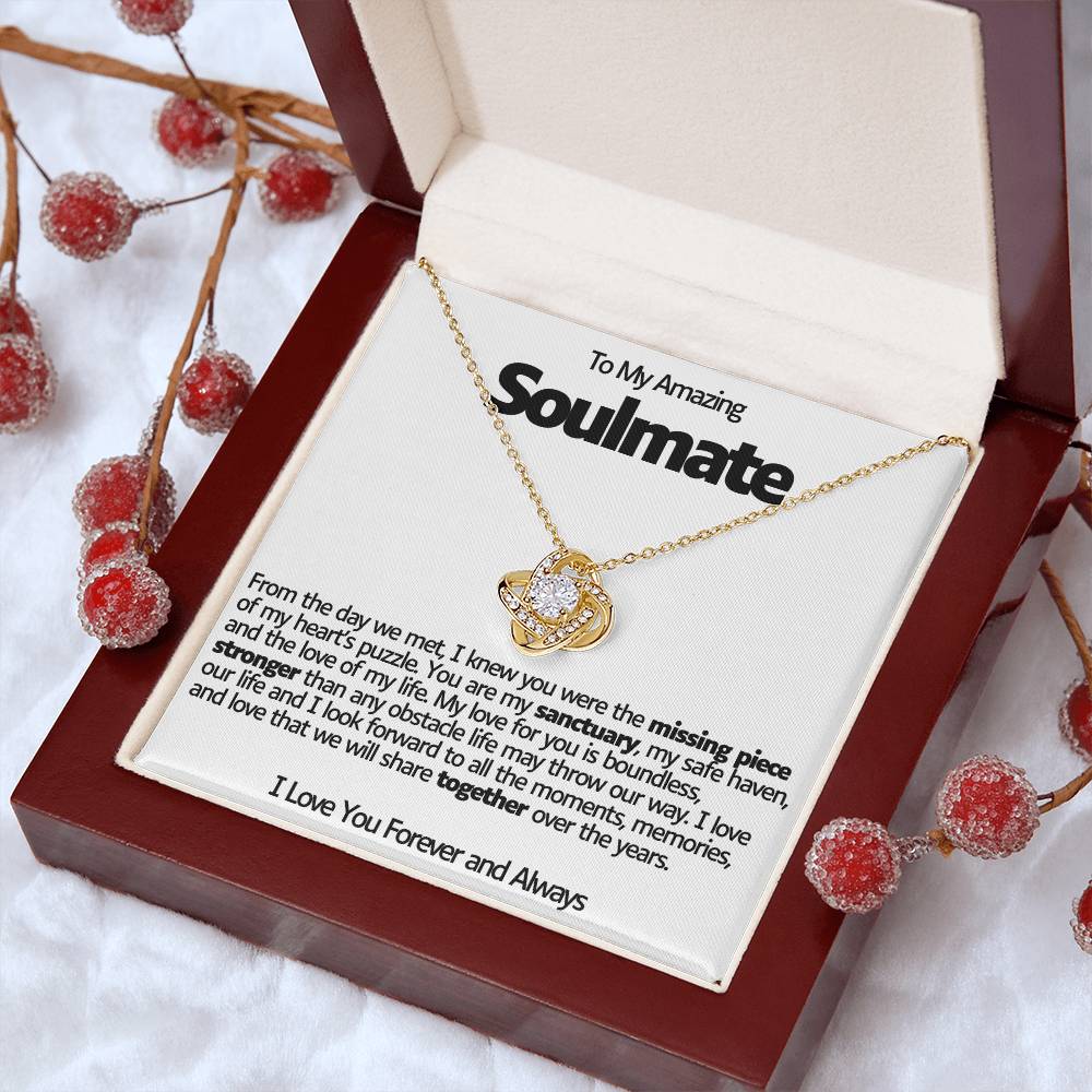 Soulmate Love Knot Necklace