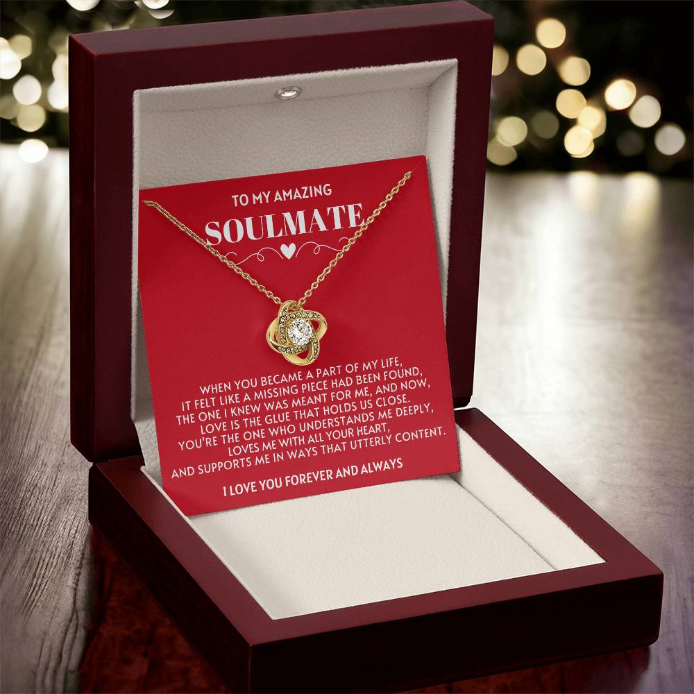 Soulmate Love Knot Necklace