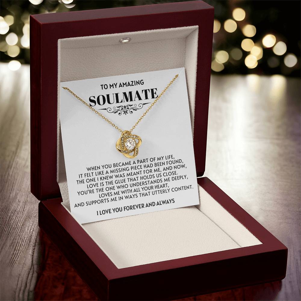 Soulmate Love Knot Necklace