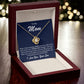 To My Mom Love Knot Necklace- Raising A Man