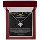 To An Amazing New Mom Love Knot Necklace