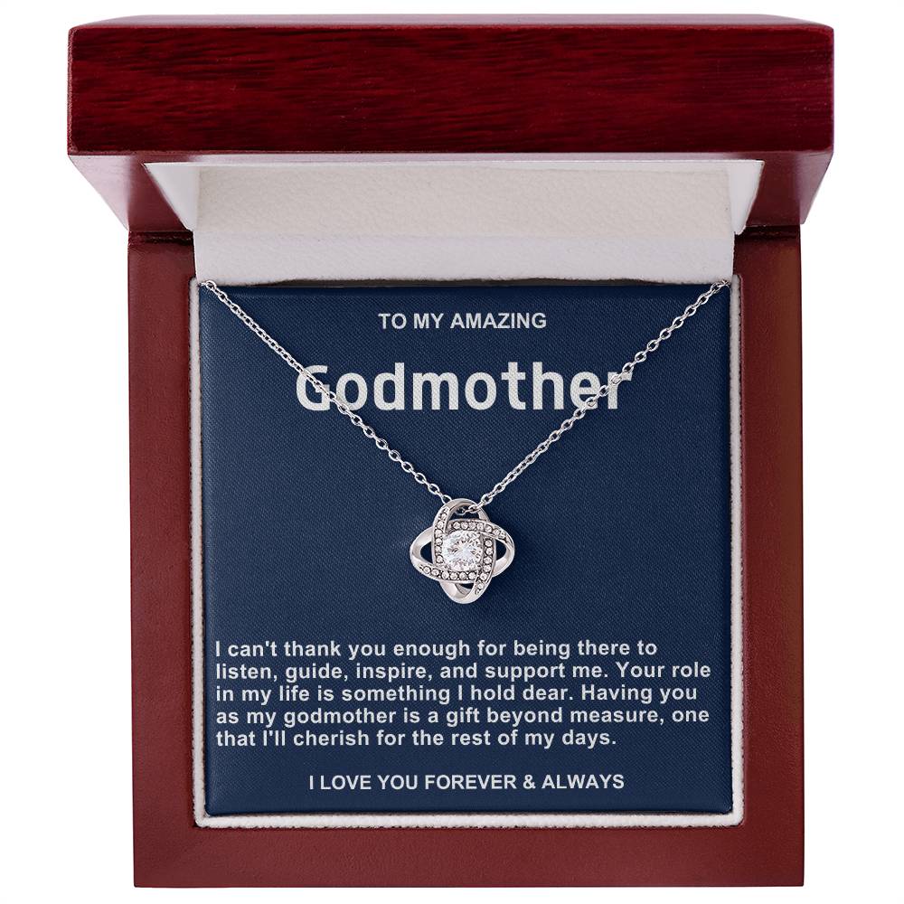 Godmother Love Knot Necklace