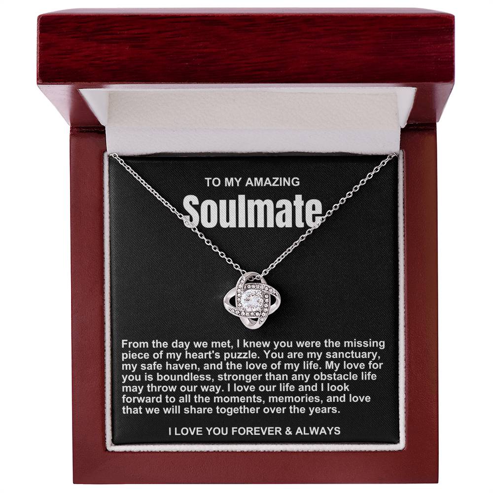 Soulmate Love Knot Necklace