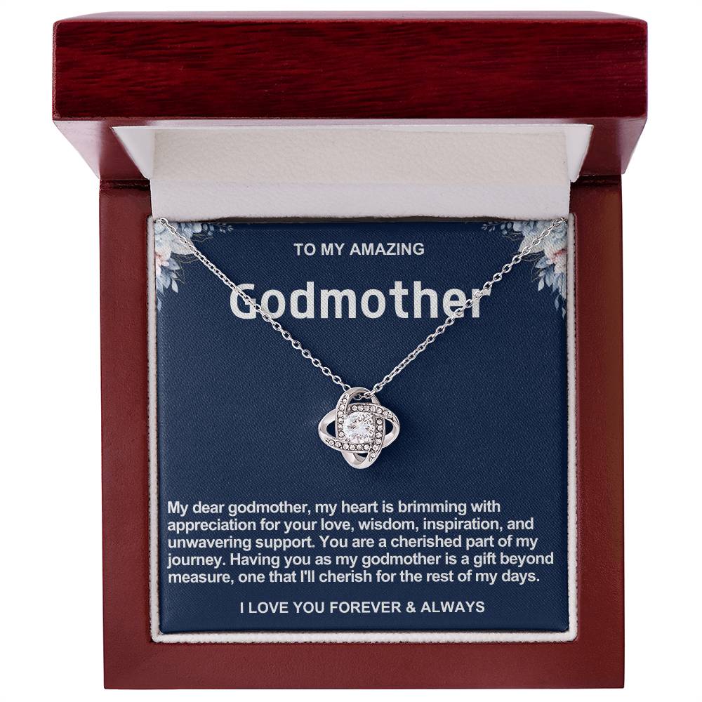 Godmother Love Knot Necklace