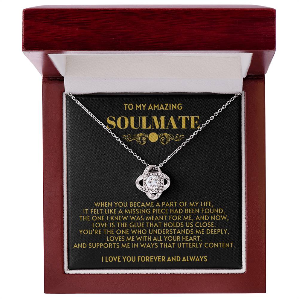 Soulmate My Missing Piece Necklace