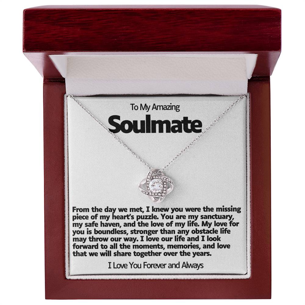 Soulmate Love knot Necklace