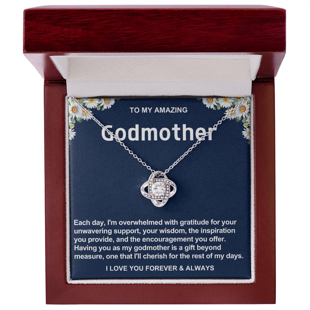 Godmother Love Knot Necklace