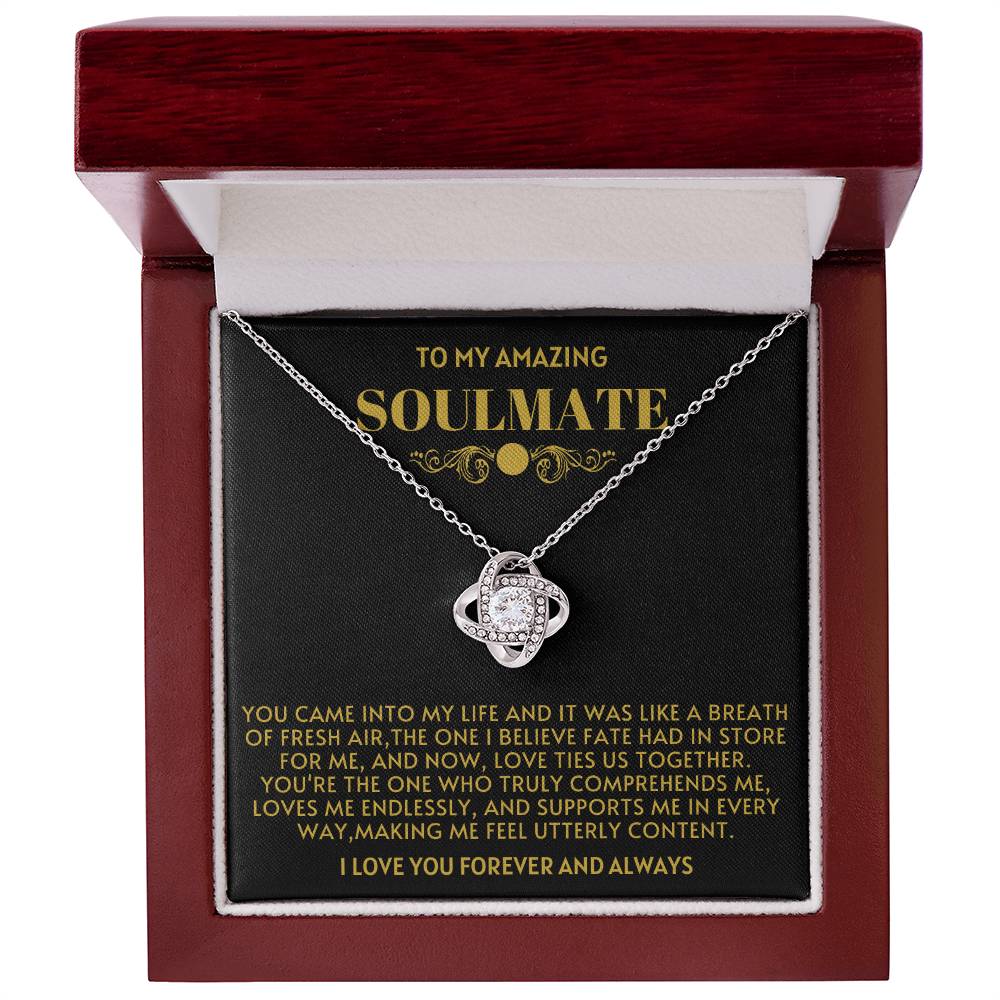 Soulmate Love Ties Us Together Necklace