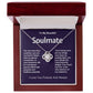 To My Beautiful Soulmate Love Knot Necklace