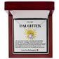 Daughter Sunshine Love Knot Necklace