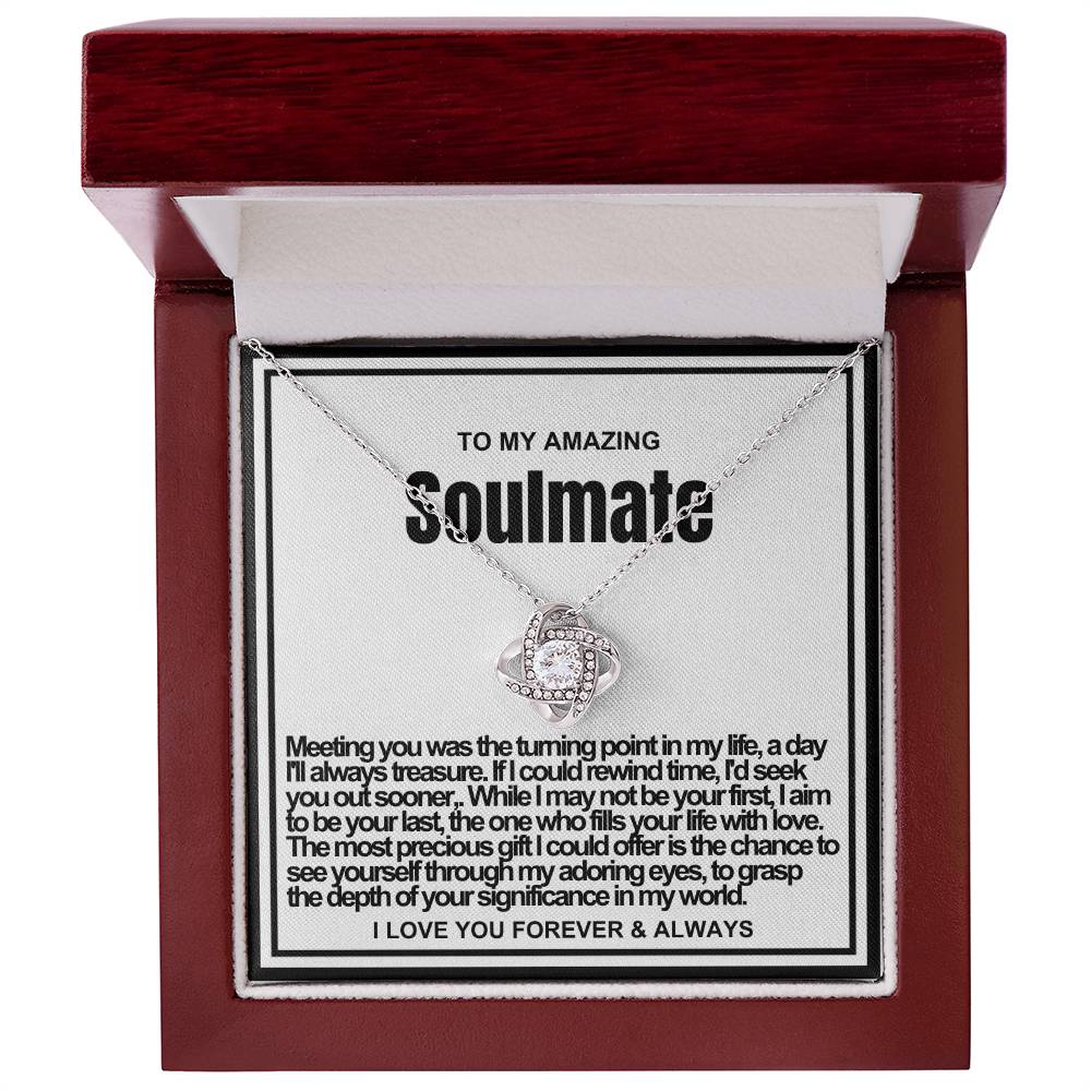 Soulmate Love Knot Necklace