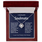 To My Beautiful Soulmate Love Knot Necklace