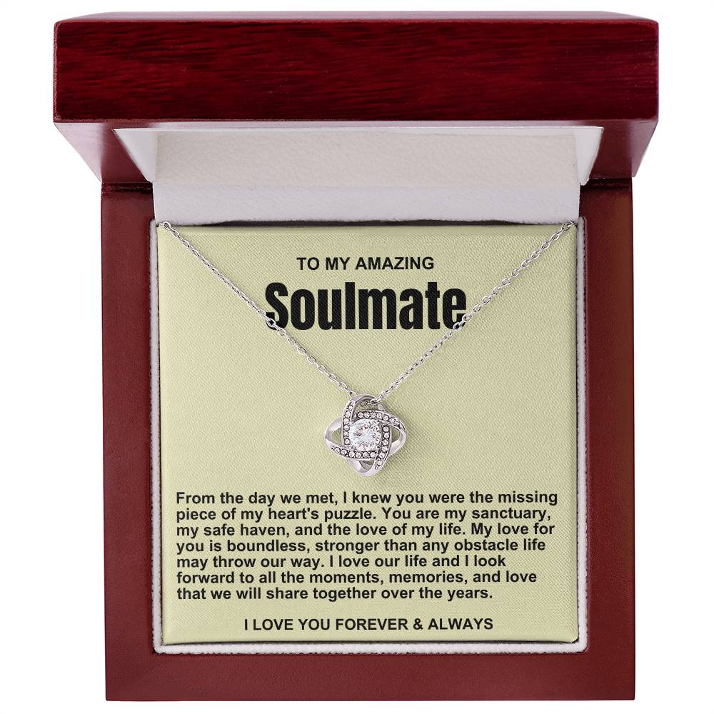 Soulmate Love Knot Necklace