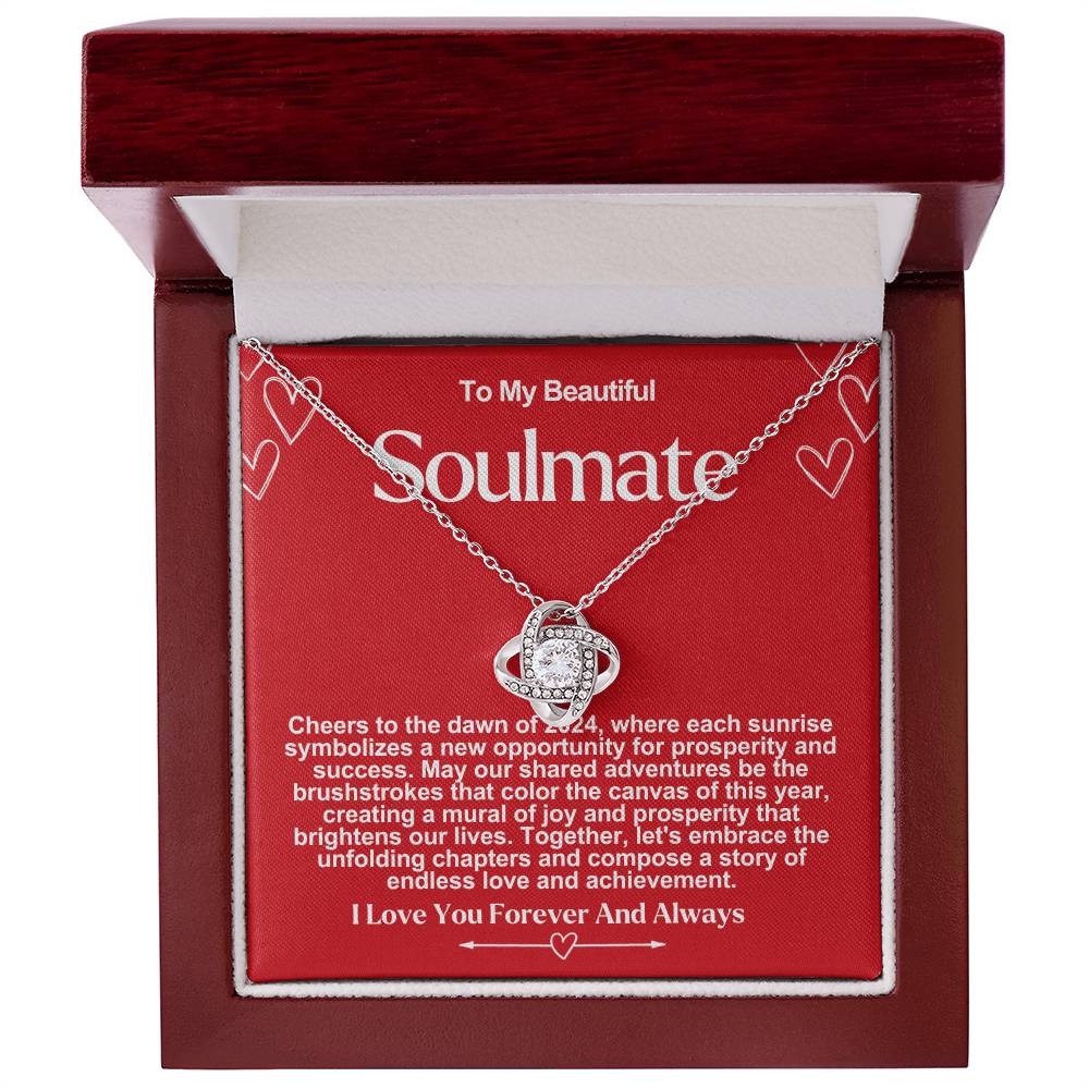 Soulmate New Year Love Knot Necklace