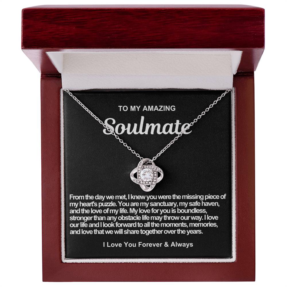 Soulmate Love Knot Necklace