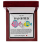 Daughter Fish Love Knot Necklace