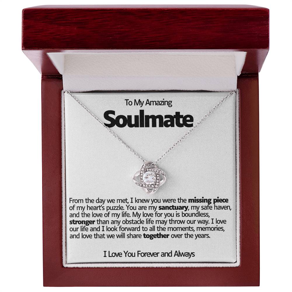 Soulmate Love Knot Necklace