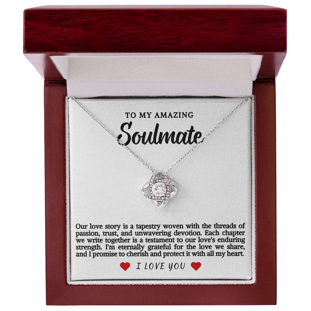 Soulmate Love Knot Necklace