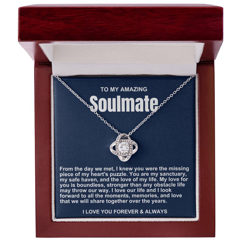 Soulmate Love Knot Necklace