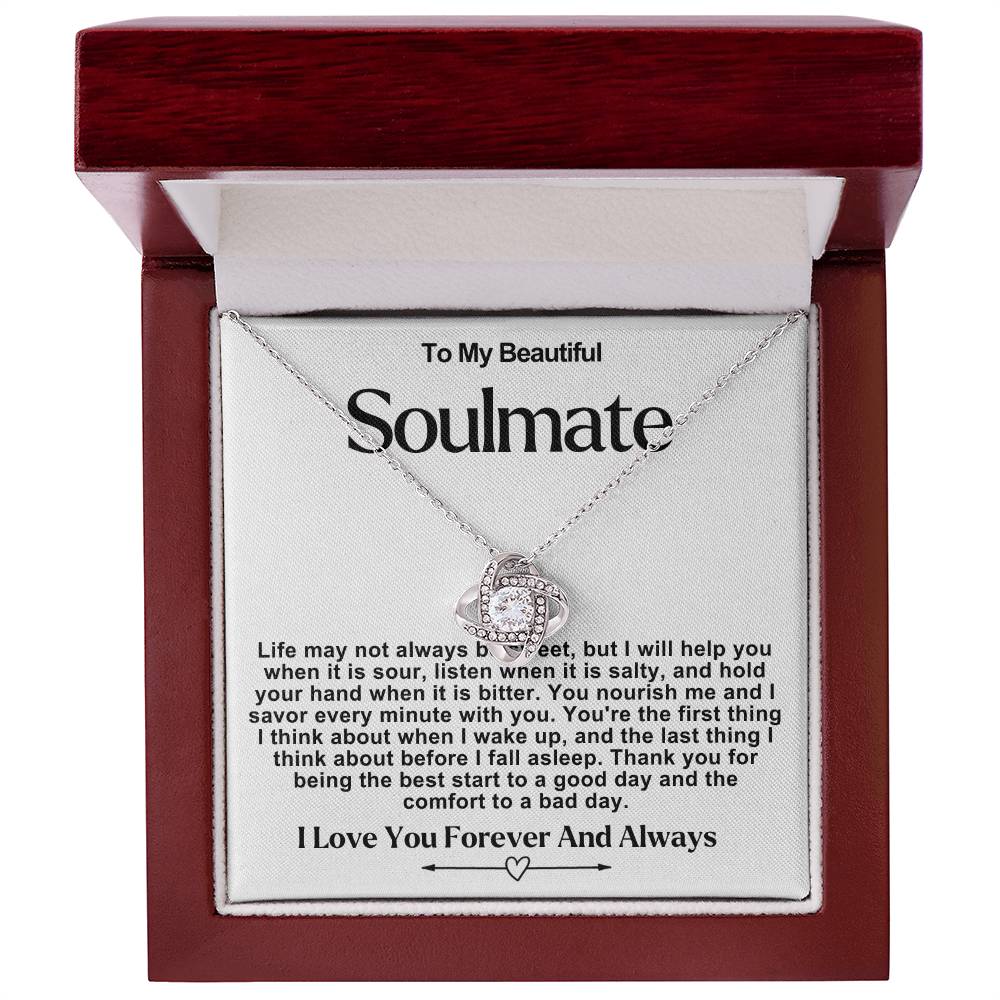 Soulmate Love Knot Necklace