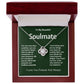 To My Beautiful Soulmate Love Knot Necklace