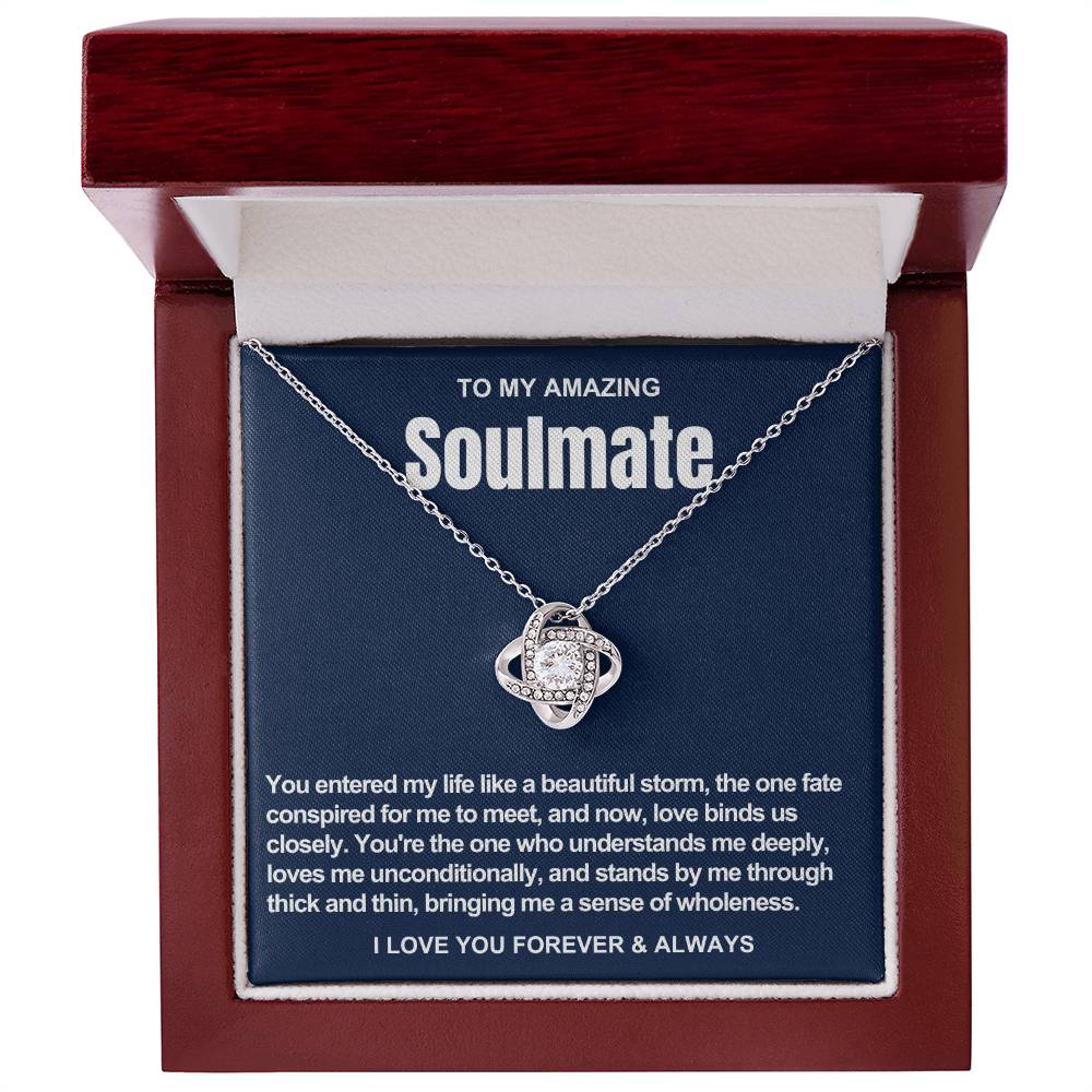 Soulmate Love Knot Necklace