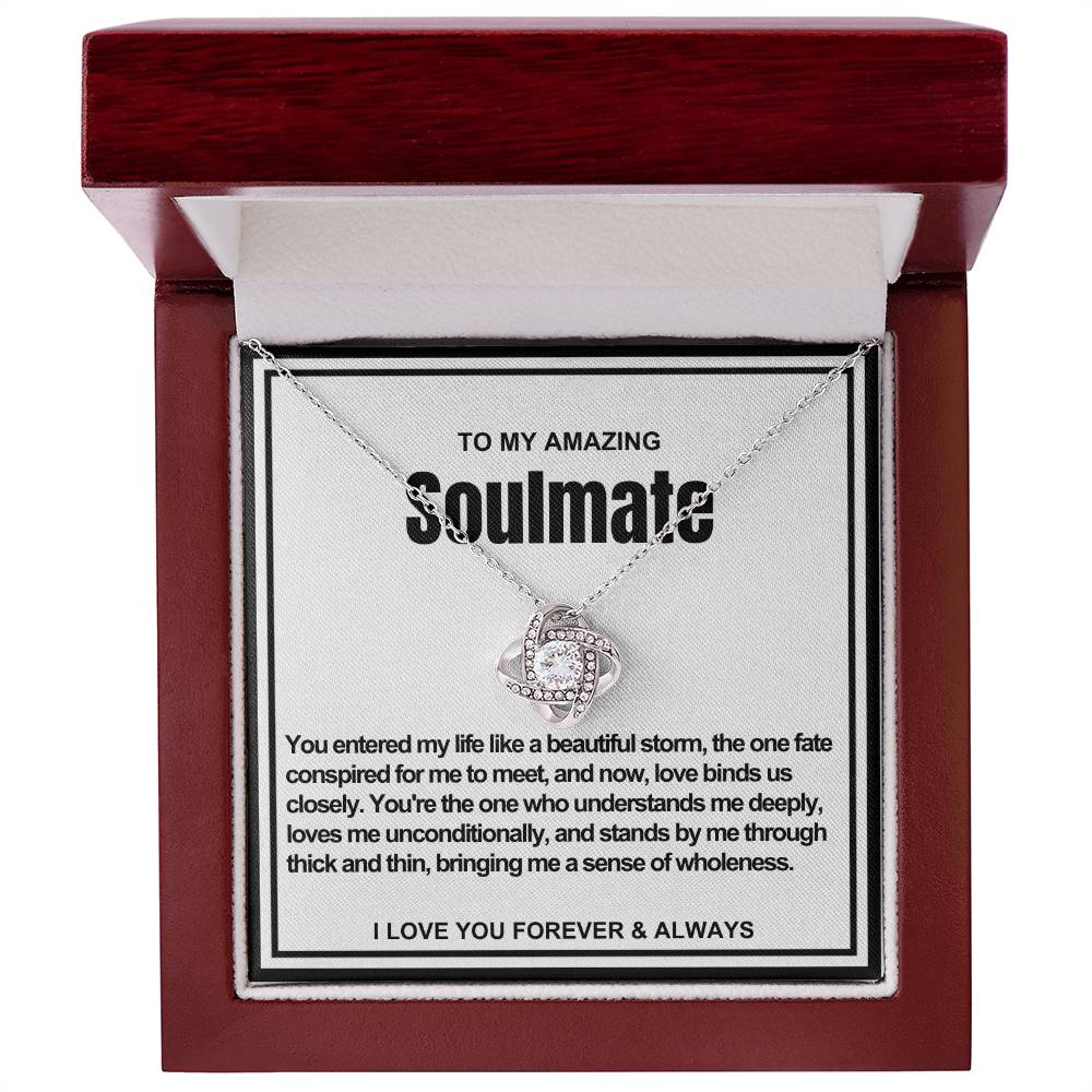 Soulmate Love Knot Necklace