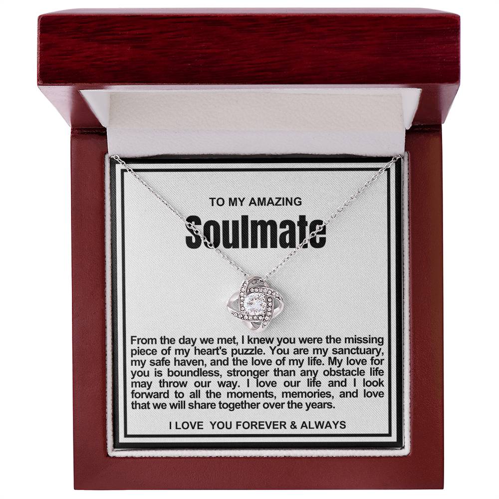 Soulmate Love Knot Necklace