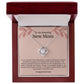 To An Amazing New Mom Love Knot Necklace