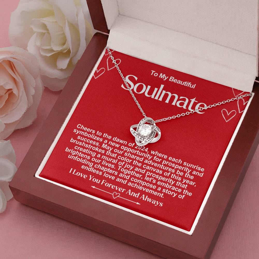 Soulmate New Year Love Knot Necklace