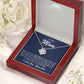 To My Mom Love Knot Necklace- Raising A Man