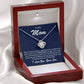 To My Mom Love Knot Necklace- Raising A Man