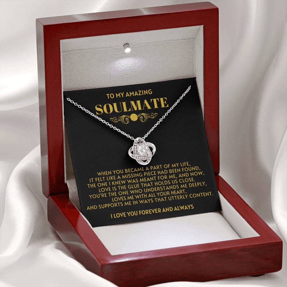 Soulmate My Missing Piece Necklace