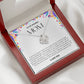 To My Amazing Mom Love Knot Necklace