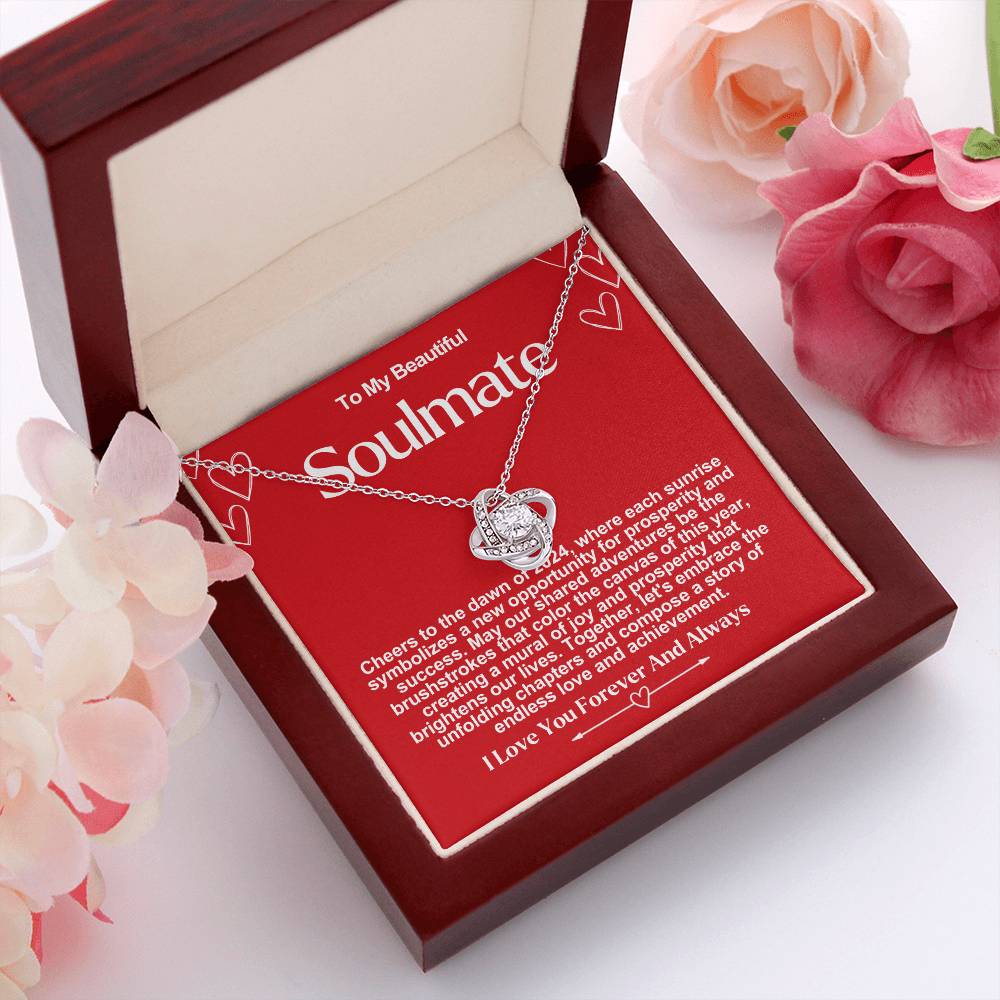 Soulmate New Year Love Knot Necklace