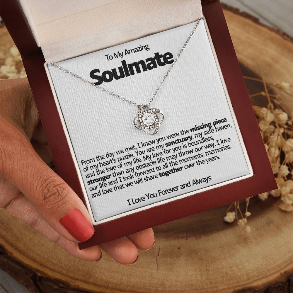 Soulmate Love Knot Necklace