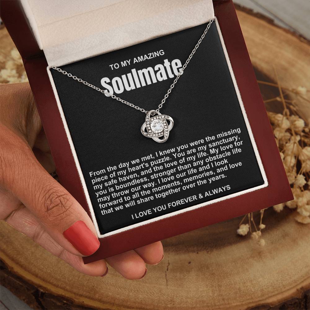 Soulmate Love Knot Necklace