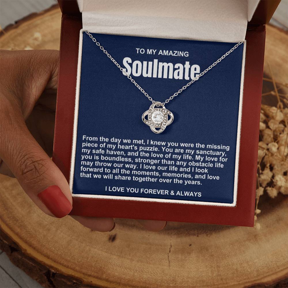 Soulmate Love Knot Necklace