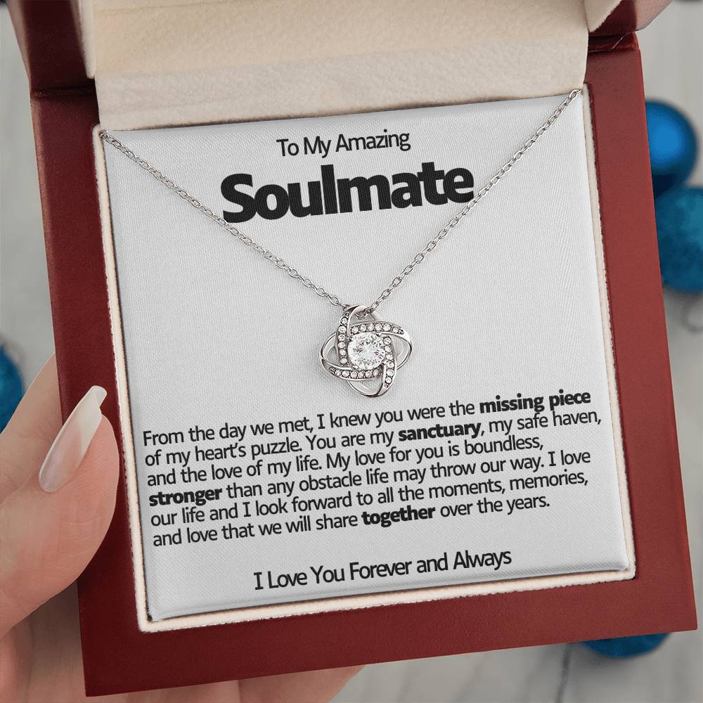 Soulmate Love Knot Necklace