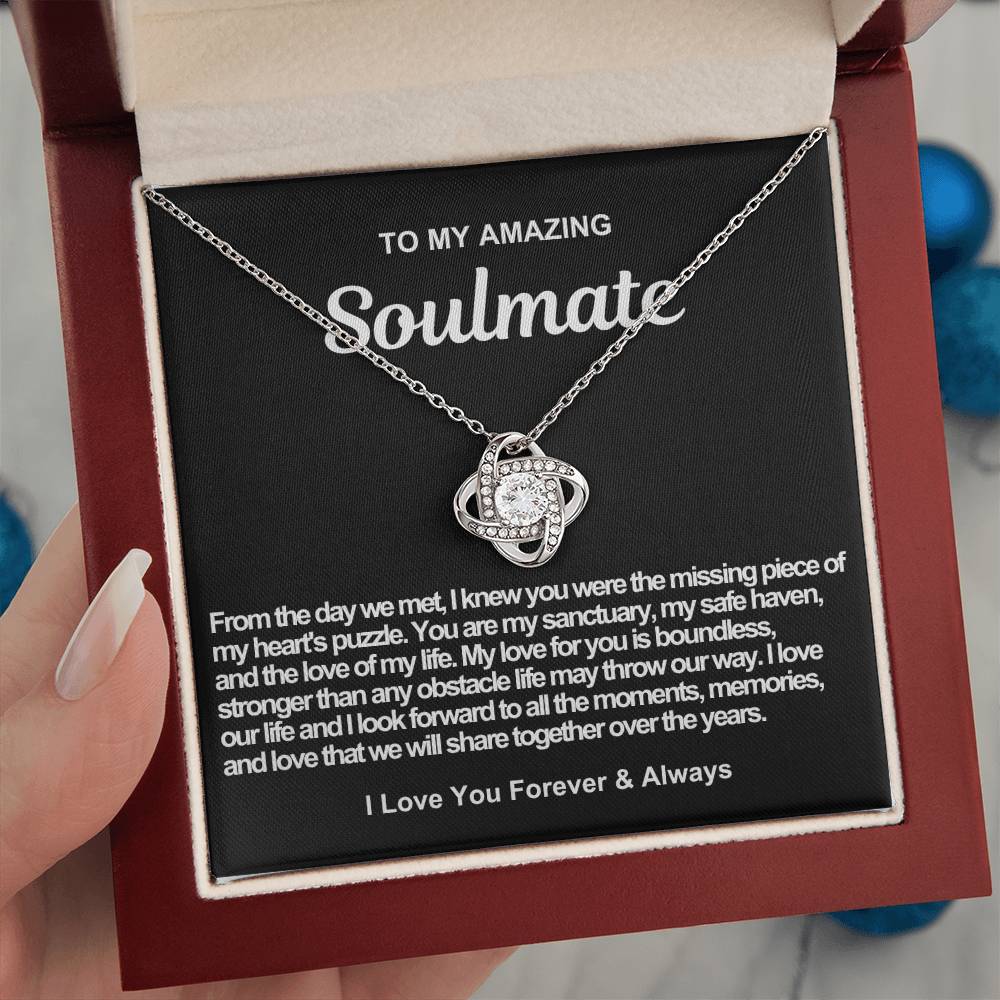 Soulmate Love Knot Necklace