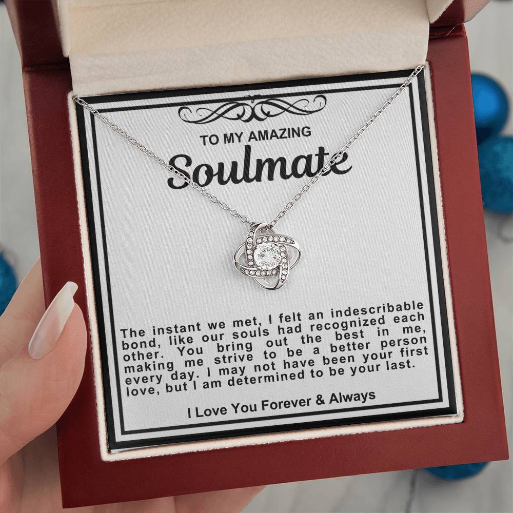 Soulmate Love Knot Necklace- Indescribable Bond