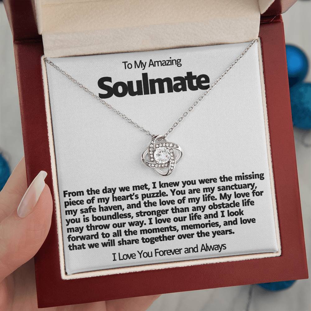 Soulmate Love knot Necklace