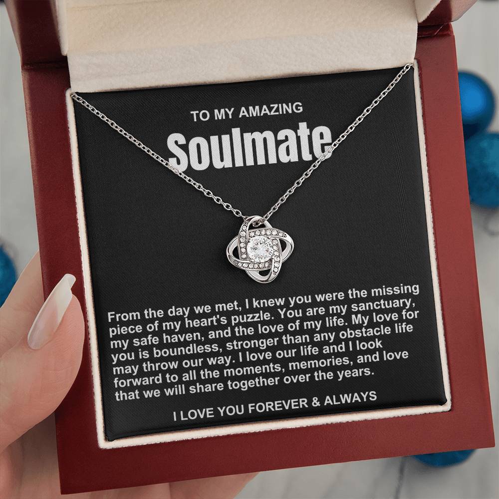 Soulmate Love Knot Necklace