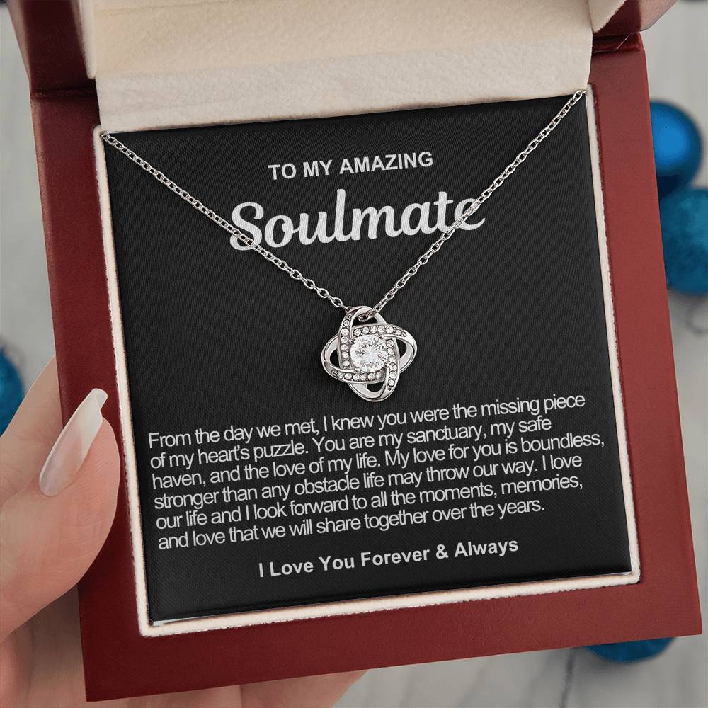 Soulmate Love Knot Necklace