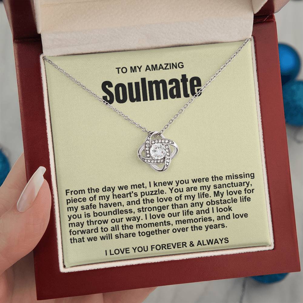 Soulmate Love Knot Necklace