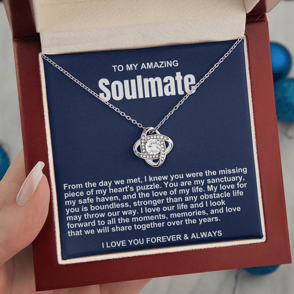 Soulmate Love Knot Necklace