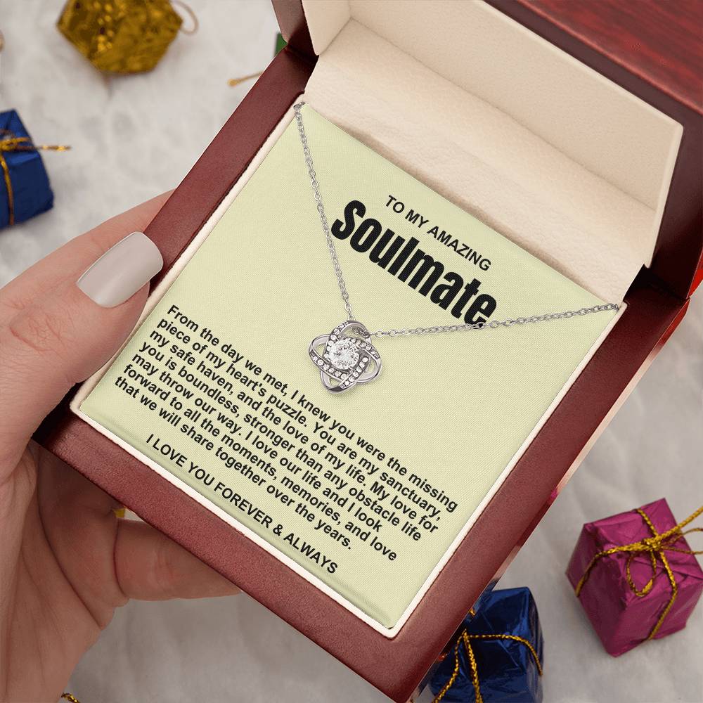 Soulmate Love Knot Necklace