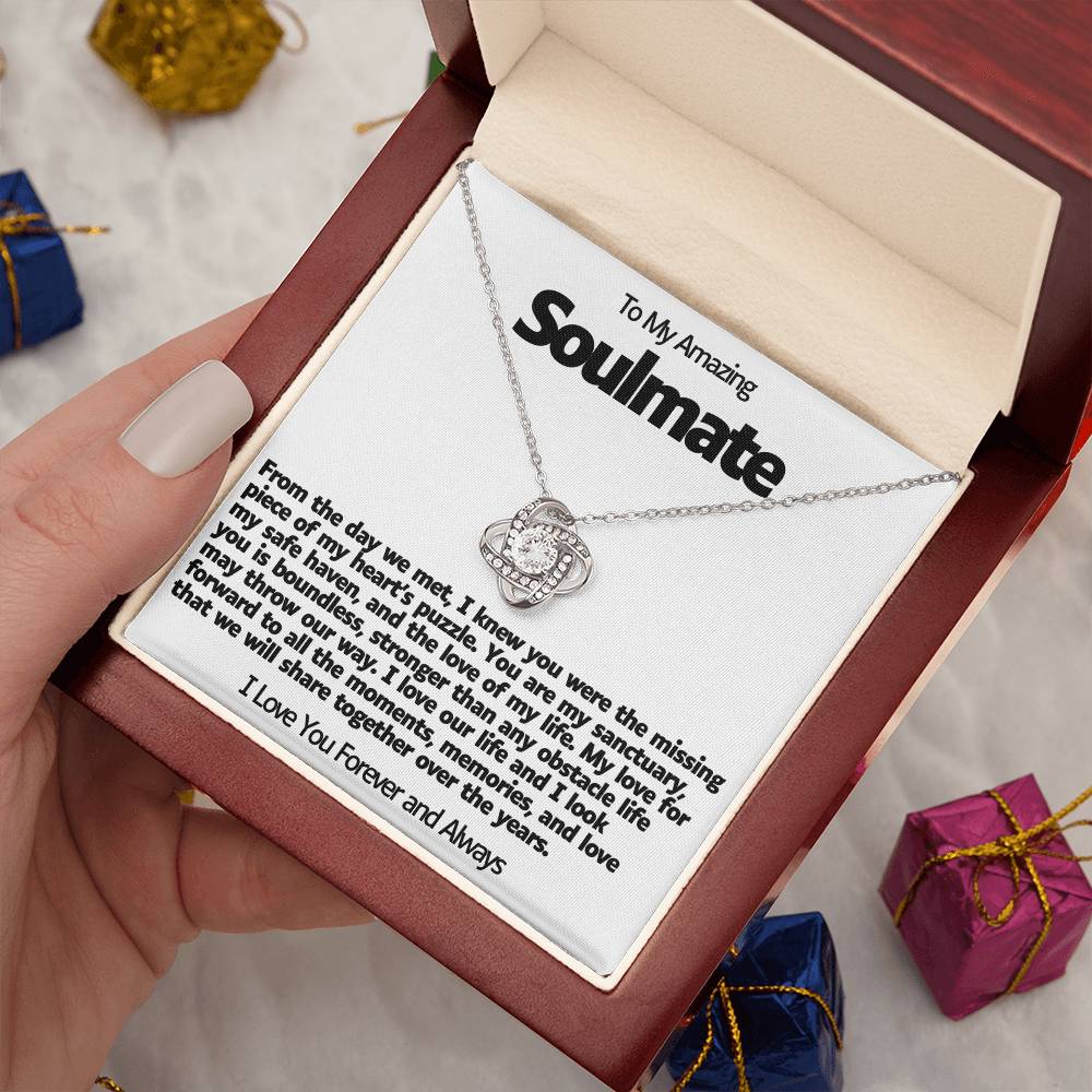 Soulmate Love knot Necklace