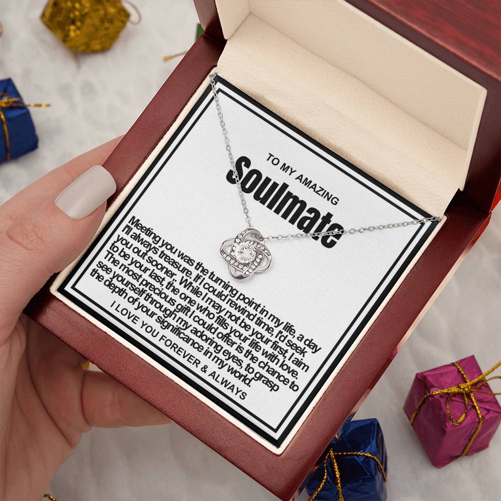 Soulmate Love Knot Necklace