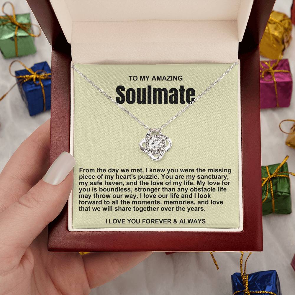 Soulmate Love Knot Necklace